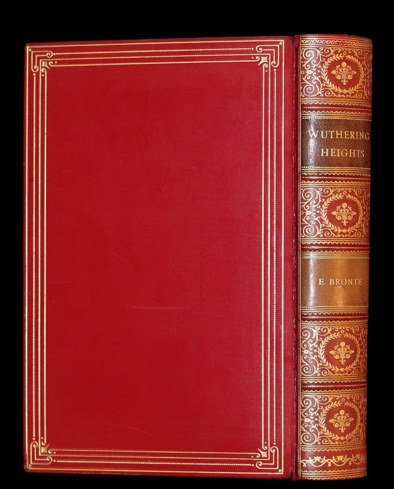 1924 Rare Book bound by Riviere - WUTHERING HEIGHTS by Emily Bronte. 1stED illustrated by Percy Tarrant.