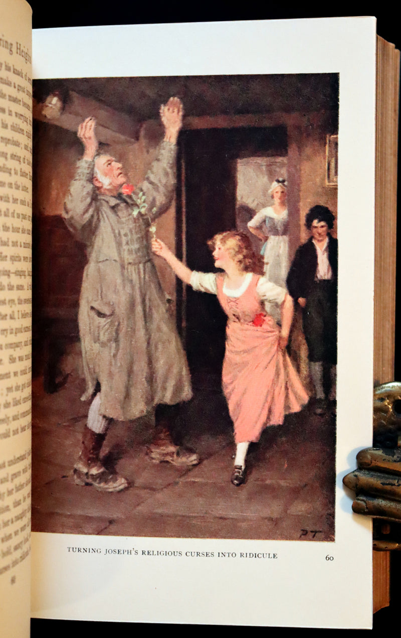 1924 Rare Book bound by Riviere - WUTHERING HEIGHTS by Emily Bronte. 1stED illustrated by Percy Tarrant.