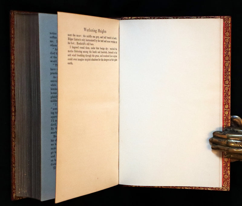 1924 Rare Book bound by Riviere - WUTHERING HEIGHTS by Emily Bronte. 1stED illustrated by Percy Tarrant.
