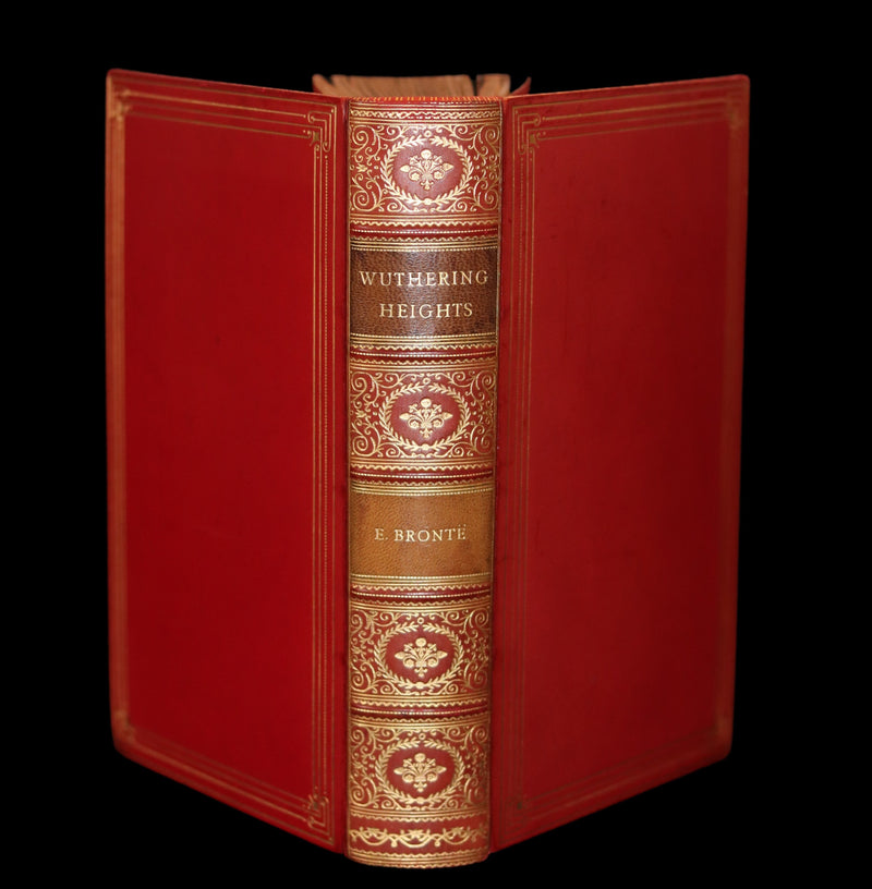 1924 Rare Book bound by Riviere - WUTHERING HEIGHTS by Emily Bronte. 1stED illustrated by Percy Tarrant.