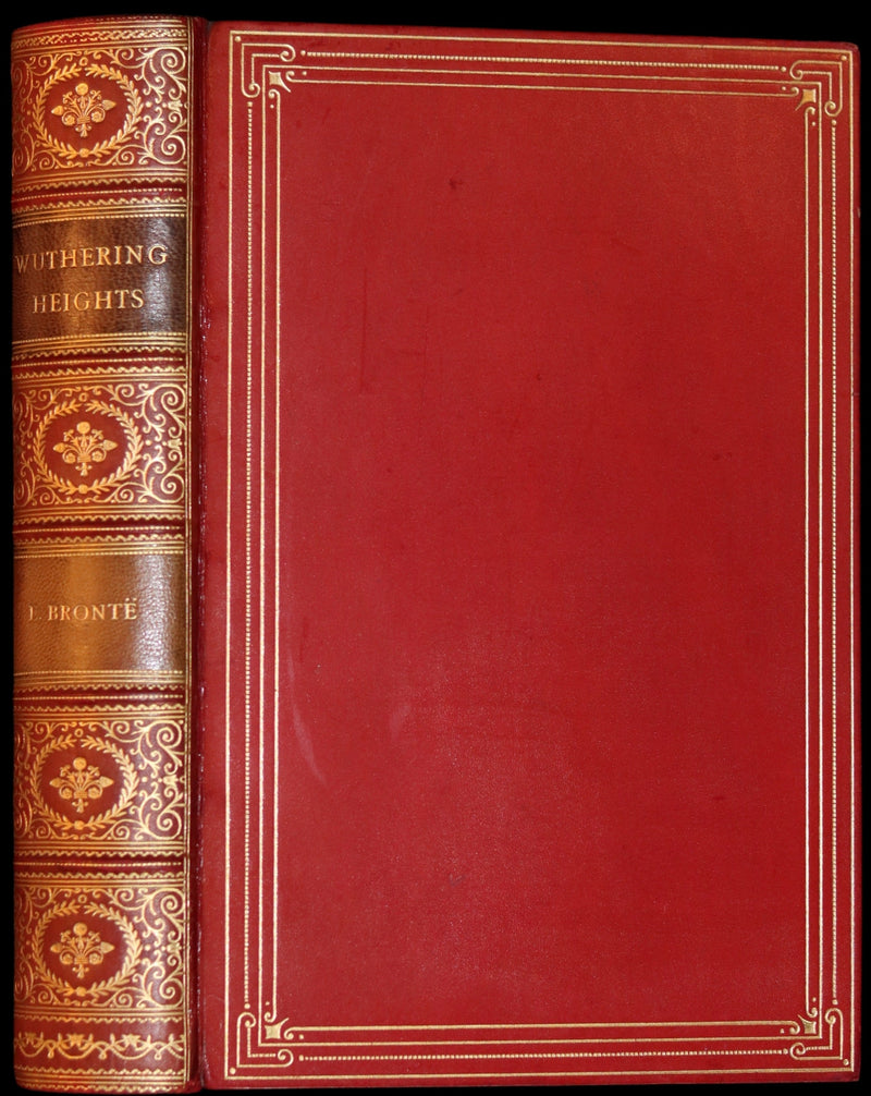 1924 Rare Book bound by Riviere - WUTHERING HEIGHTS by Emily Bronte. 1stED illustrated by Percy Tarrant.
