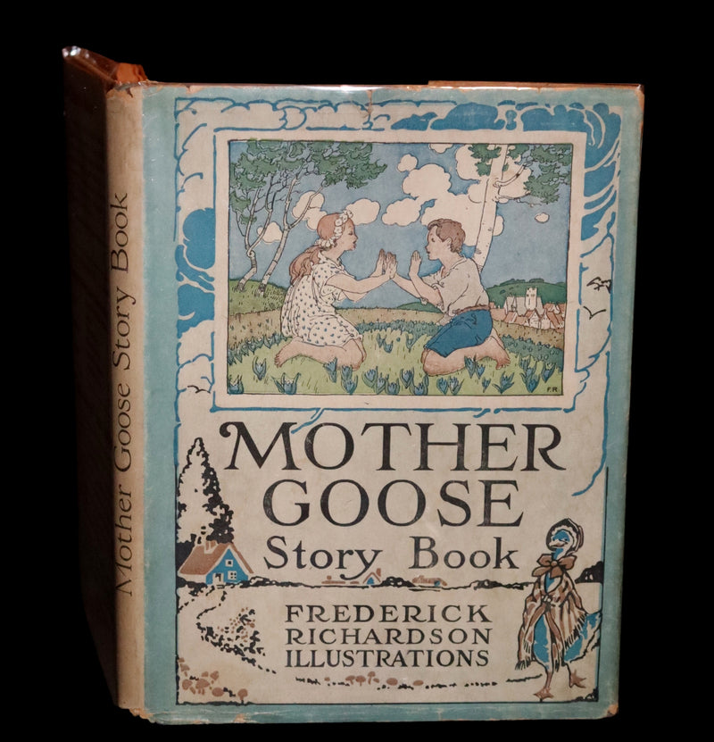 1920 Scarce First Edition - The Mother Goose Story Book illustrated by Frederick Richardson.