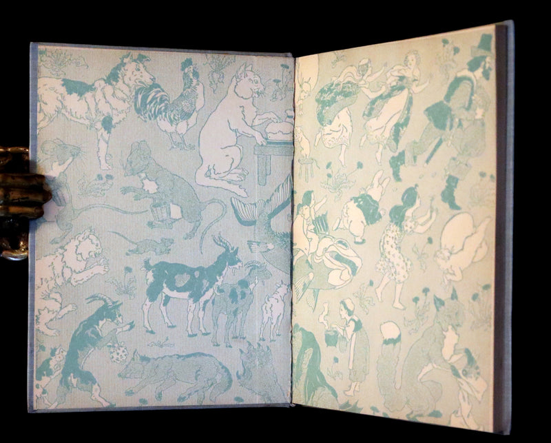 1920 Scarce First Edition - The Mother Goose Story Book illustrated by Frederick Richardson.