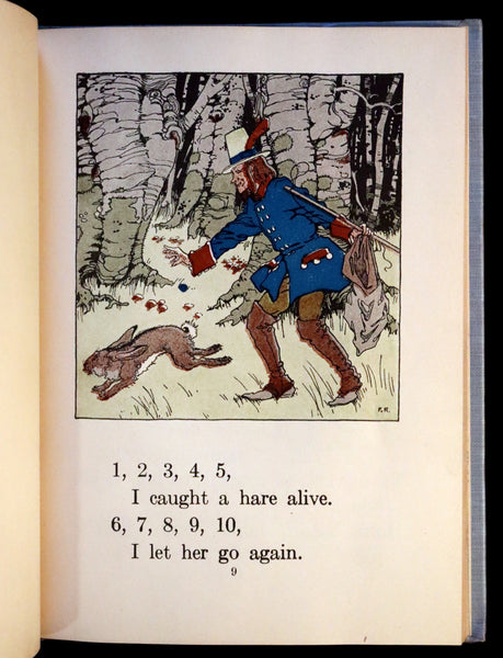 1920 Scarce First Edition - The Mother Goose Story Book illustrated by Frederick Richardson.