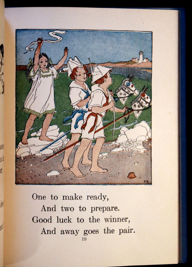 1920 Scarce First Edition - The Mother Goose Story Book illustrated by Frederick Richardson.