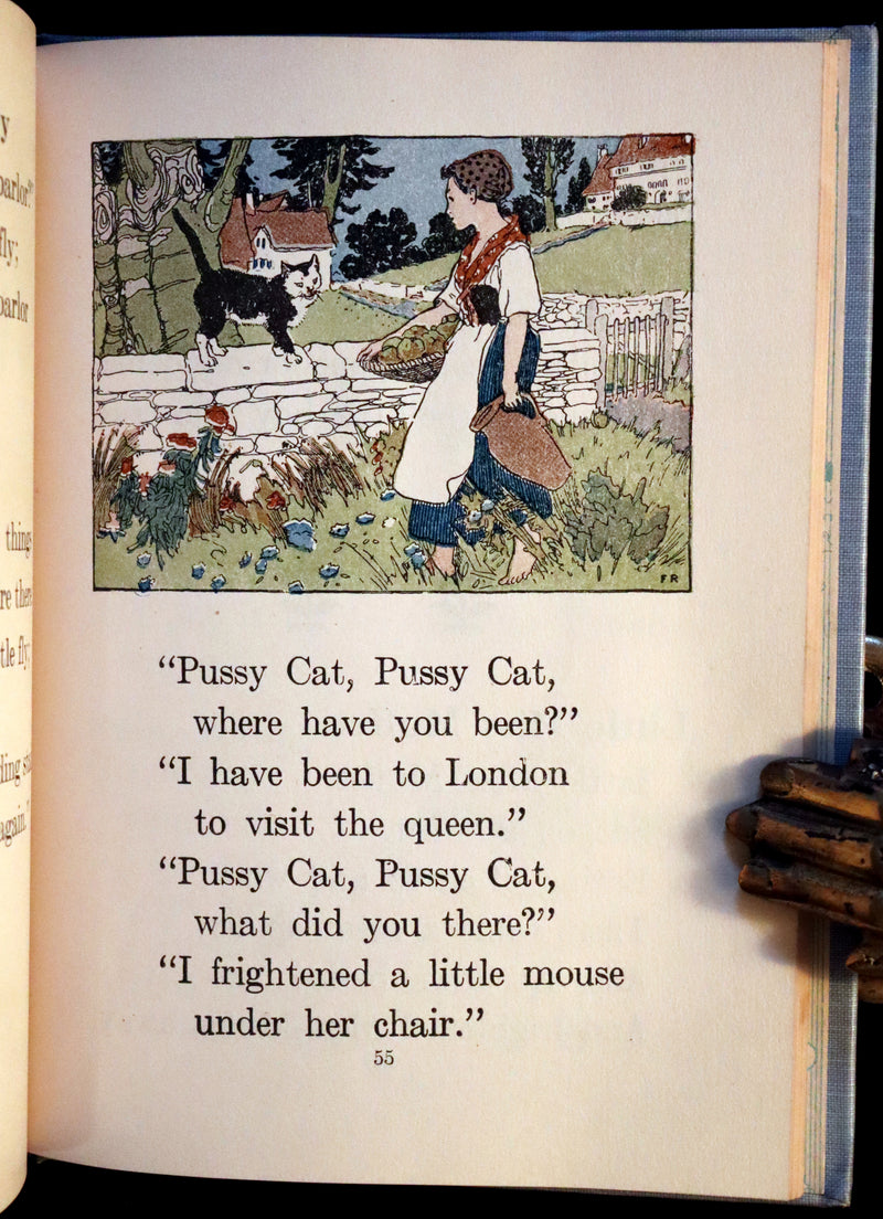 1920 Scarce First Edition - The Mother Goose Story Book illustrated by Frederick Richardson.