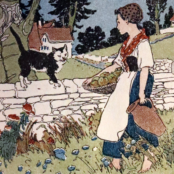 1920 Scarce First Edition - The Mother Goose Story Book illustrated by Frederick Richardson.