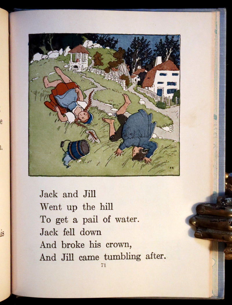 1920 Scarce First Edition - The Mother Goose Story Book illustrated by Frederick Richardson.