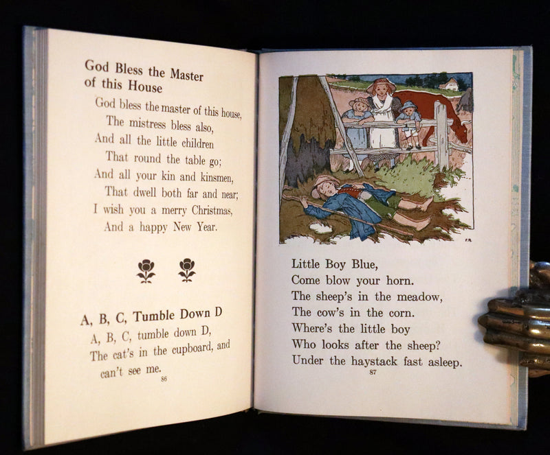 1920 Scarce First Edition - The Mother Goose Story Book illustrated by Frederick Richardson.