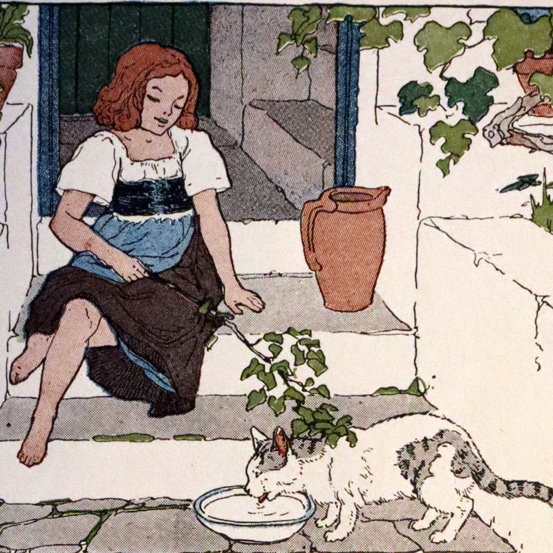 1920 Scarce First Edition - The Mother Goose Story Book illustrated by Frederick Richardson.