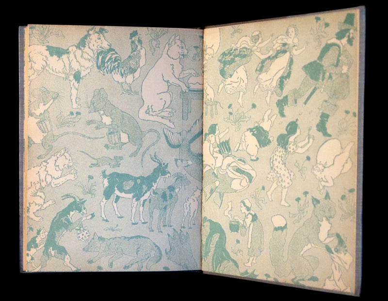 1920 Scarce First Edition - The Mother Goose Story Book illustrated by Frederick Richardson.