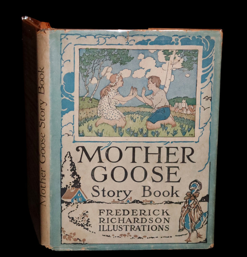 1920 Scarce First Edition - The Mother Goose Story Book illustrated by Frederick Richardson.