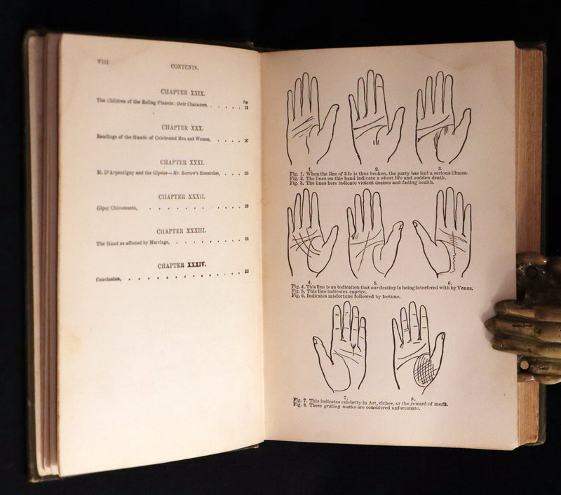 1880 Scarce Book - Your Luck's in your Hand, PALMISTRY with some account of the Gipsies