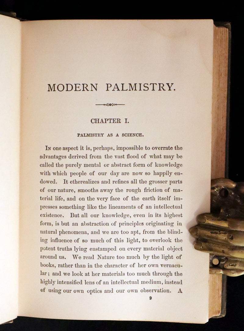 1880 Scarce Book - Your Luck's in your Hand, PALMISTRY with some account of the Gipsies