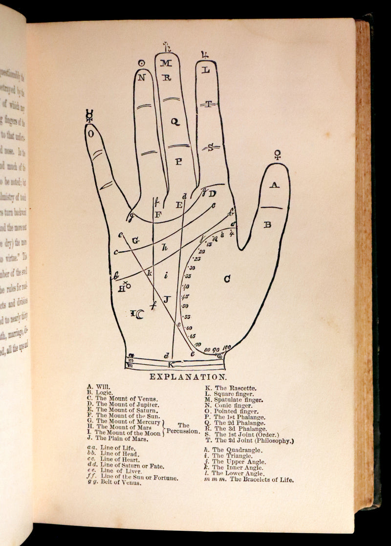 1880 Scarce Book - Your Luck's in your Hand, PALMISTRY with some account of the Gipsies