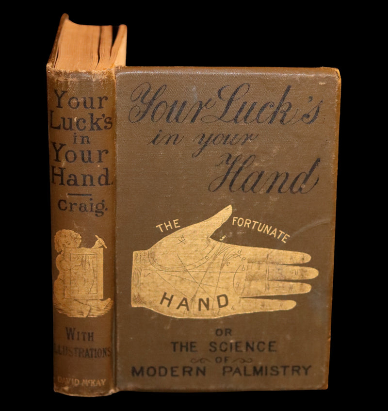 1880 Scarce Book - Your Luck's in your Hand, PALMISTRY with some account of the Gipsies