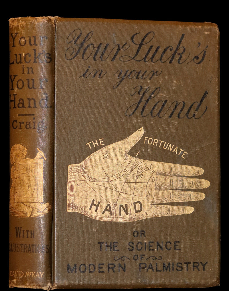 1880 Scarce Book - Your Luck's in your Hand, PALMISTRY with some account of the Gipsies