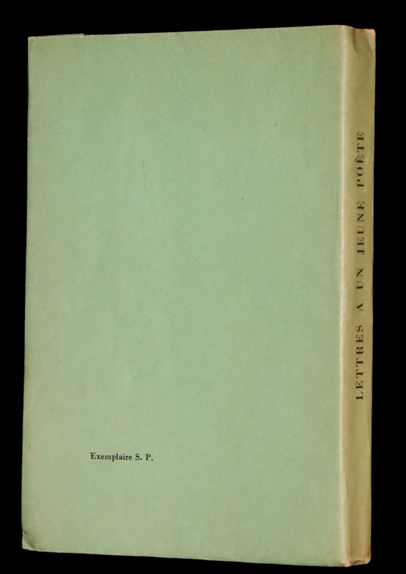 1937 Rare French First Edition - Lettres à un Jeune Poète (Letters to a Young Poet) by Rainer Maria Rilke.