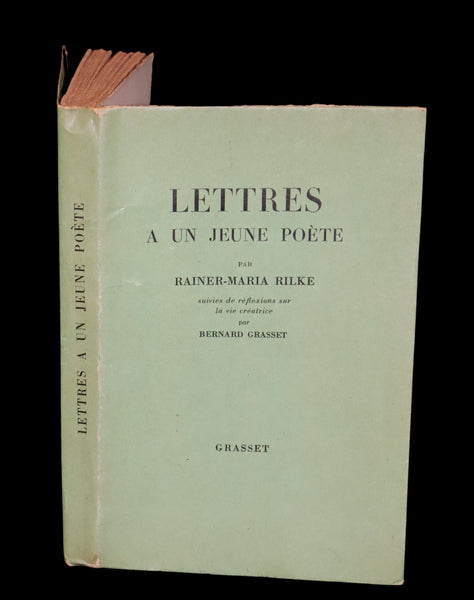 1937 Rare French First Edition - Lettres à un Jeune Poète (Letters to a Young Poet) by Rainer Maria Rilke.