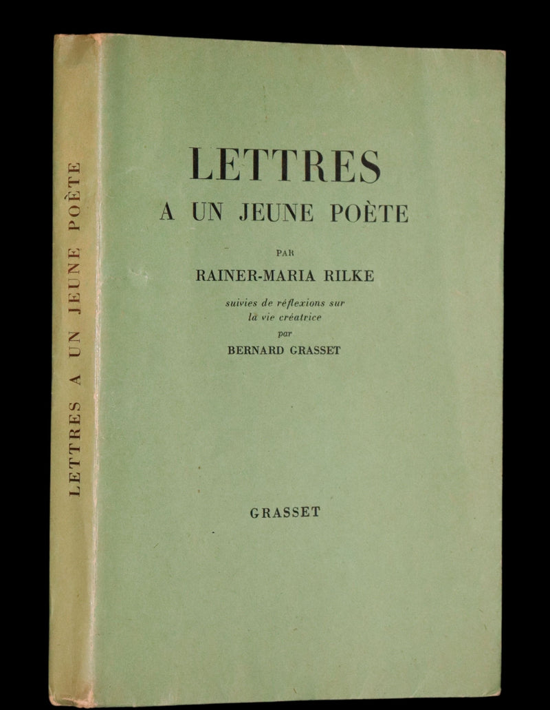 1937 Rare French First Edition - Lettres à un Jeune Poète (Letters to a Young Poet) by Rainer Maria Rilke.