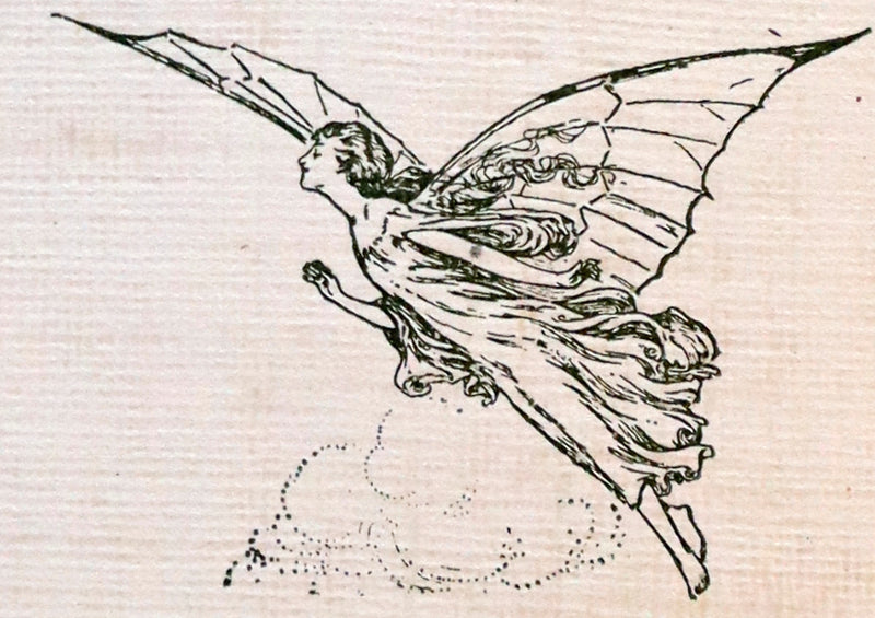 1920 Rare First Edition - MY DAYS WITH THE FAIRIES illustrated by EDMUND DULAC.