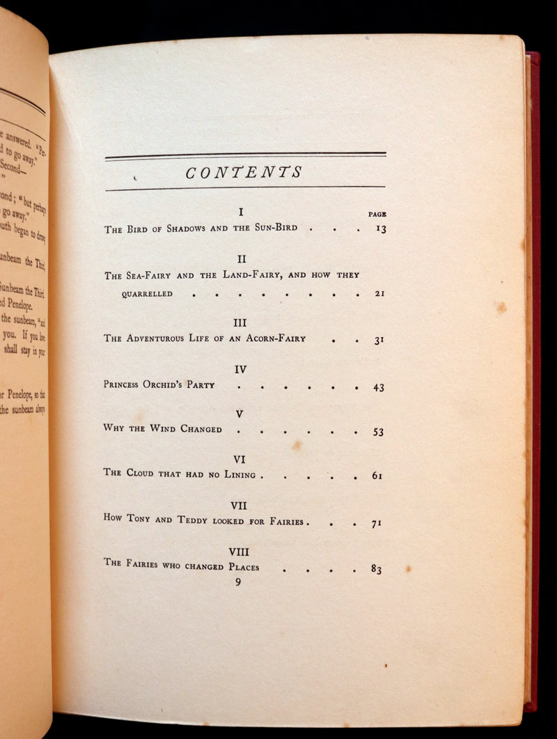 1920 Rare First Edition - MY DAYS WITH THE FAIRIES illustrated by EDMUND DULAC.