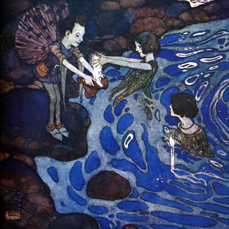 1920 Rare First Edition - MY DAYS WITH THE FAIRIES illustrated by EDMUND DULAC.