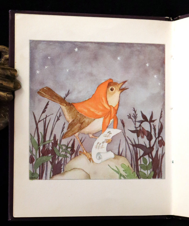 1934 Scarce First English Edition - THE BIRDS' BOOK illustrated by Ida Bohatta Morpurgo.