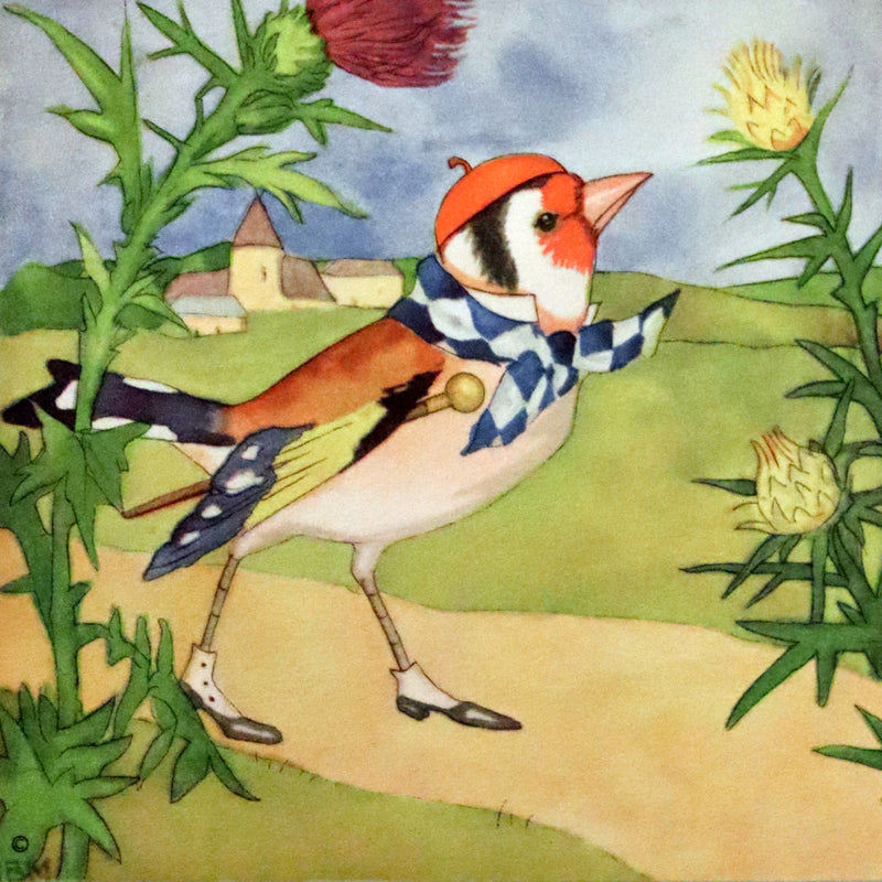 1934 Scarce First English Edition - THE BIRDS' BOOK illustrated by Ida Bohatta Morpurgo.