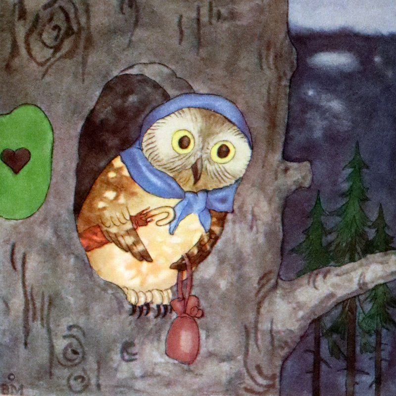 1934 Scarce First English Edition - THE BIRDS' BOOK illustrated by Ida Bohatta Morpurgo.