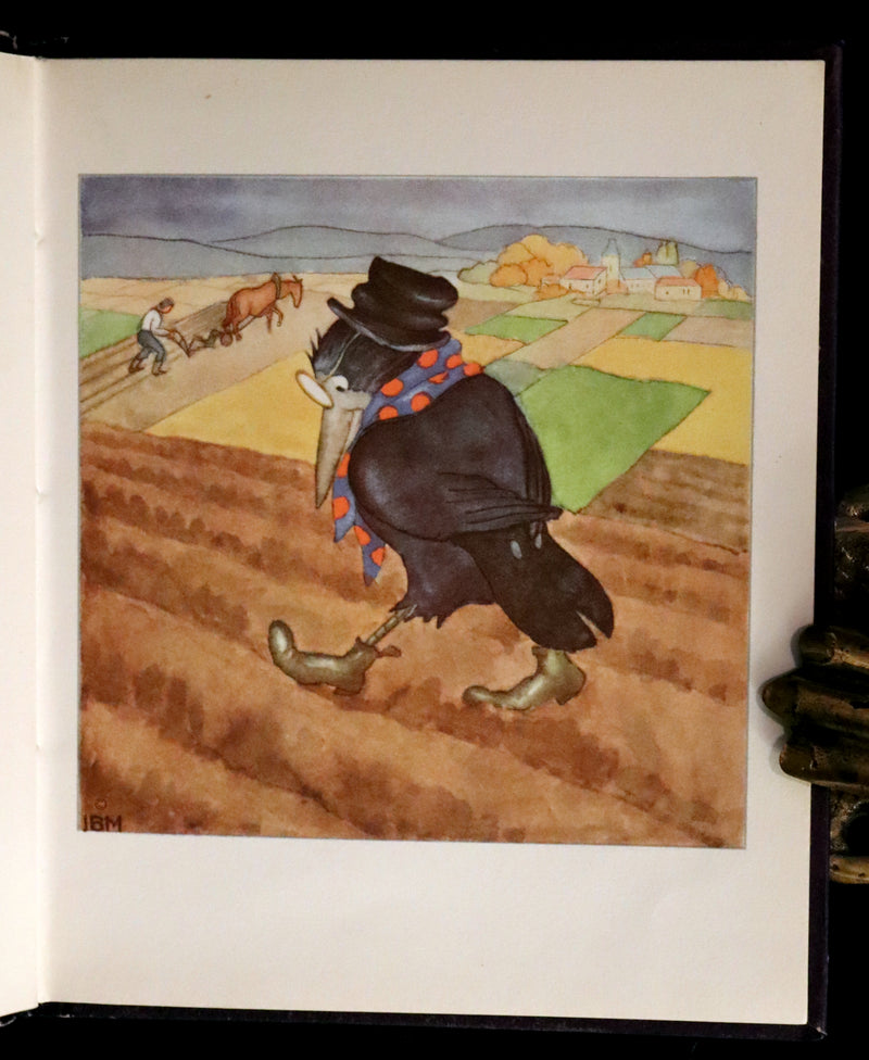 1934 Scarce First English Edition - THE BIRDS' BOOK illustrated by Ida Bohatta Morpurgo.