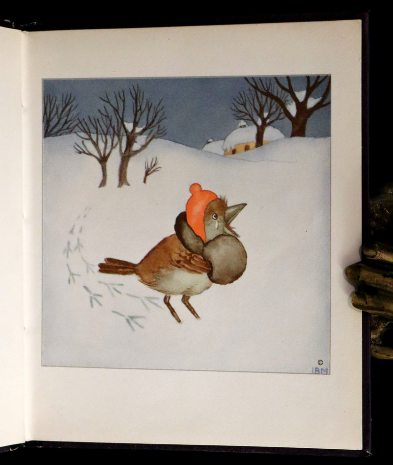 1934 Scarce First English Edition - THE BIRDS' BOOK illustrated by Ida Bohatta Morpurgo.