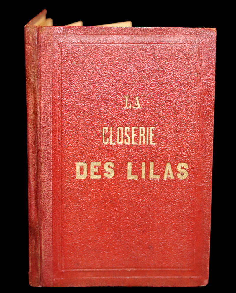1860 Scarce Leporello Book ~ Celebrities of La CLOSERIE DES LILAS. 20 Chromolithographs.