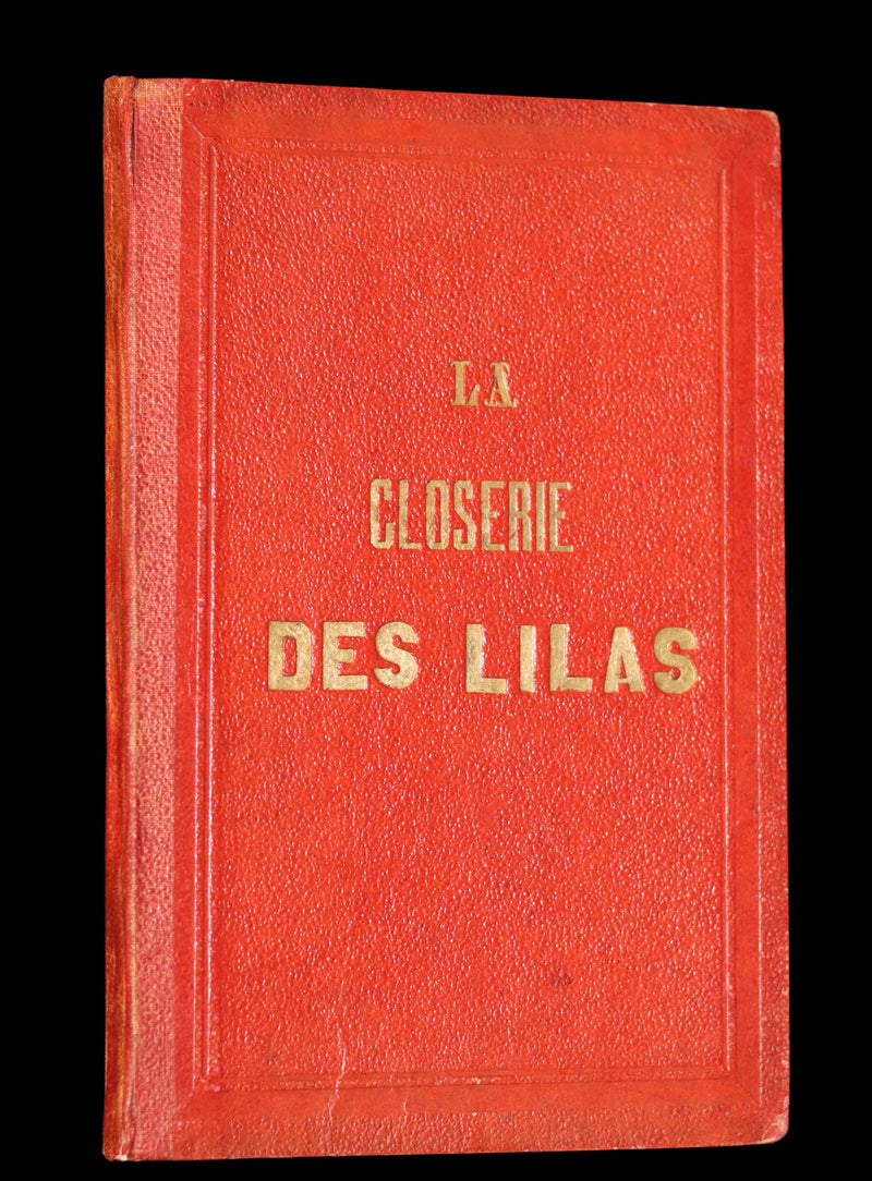 1860 Scarce Leporello Book ~ Celebrities of La CLOSERIE DES LILAS. 20 Chromolithographs.