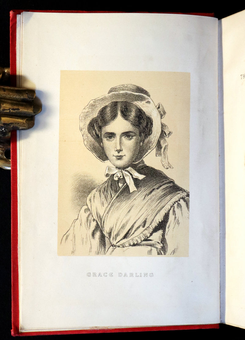 1875 Scarce 1stED Book - Grace Darling, the Heroine of the Farne Islands Lighthouse by Eva Hope.