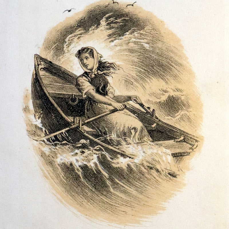 1875 Scarce 1stED Book - Grace Darling, the Heroine of the Farne Islands Lighthouse by Eva Hope.