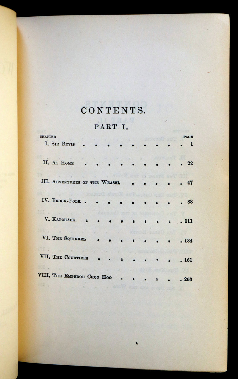 1881 Scarce First Edition - WOOD MAGIC, A Fable by nature writer John Richard Jefferies.
