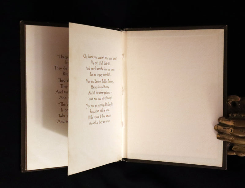 1935 Scarce First English Edition - The PET'S DOCTOR illustrated by Ida Bohatta Morpurgo.