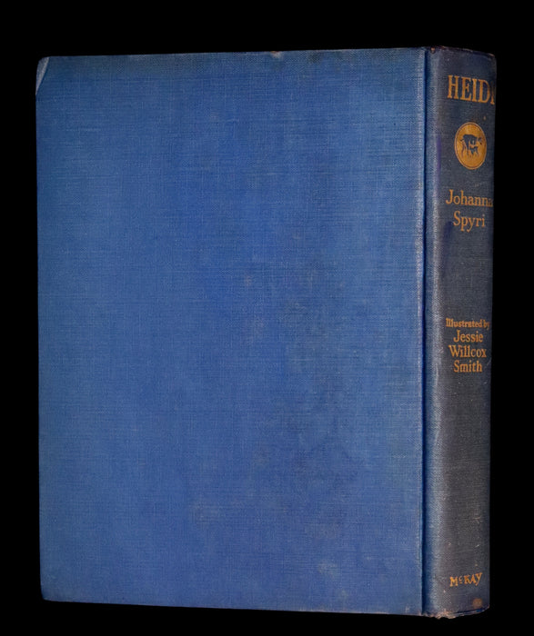 1922 Rare Book - HEIDI by Johanna Spyri illustrated by Jessie Willcox Smith.