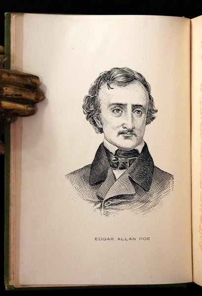 1895 Rare Book - Weird Tales by Edgar Allan POE Illustrated (Black Cat, Pit & Pendulum, Tell-Tale Heart, Gold Bug, etc.).