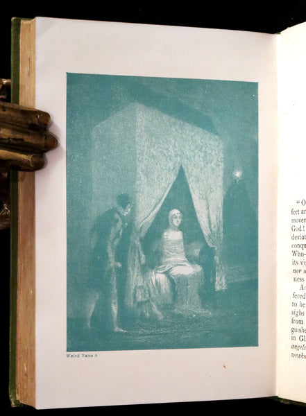 1895 Rare Book - Weird Tales by Edgar Allan POE Illustrated (Black Cat, Pit & Pendulum, Tell-Tale Heart, Gold Bug, etc.).