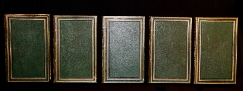 1865-80 Rare Book Set - Poems, Ballads, Enoch Arden, In Memoriam & Maud by Alfred Tennyson.