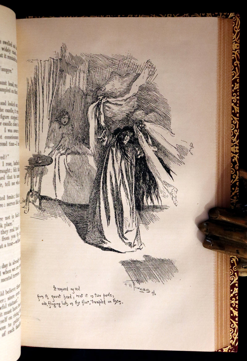 1897 Rare Book bound by Bayntun-Riviere - JANE EYRE by Charlotte Bronte. 1stED illustrated by F. H. Townsend.