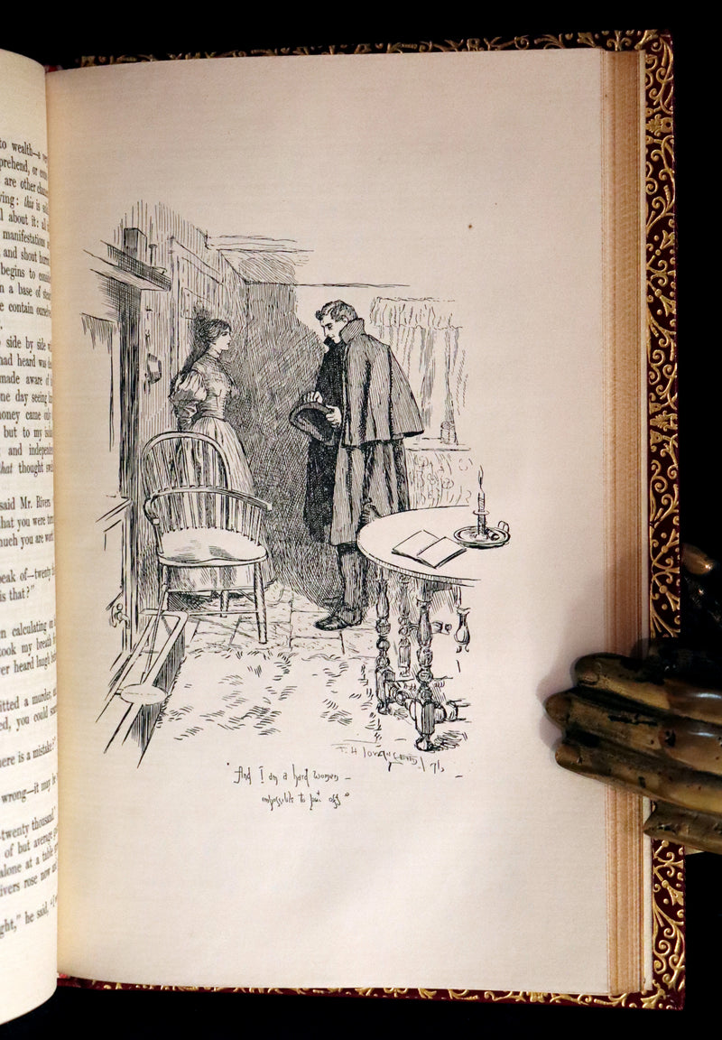 1897 Rare Book bound by Bayntun-Riviere - JANE EYRE by Charlotte Bronte. 1stED illustrated by F. H. Townsend.