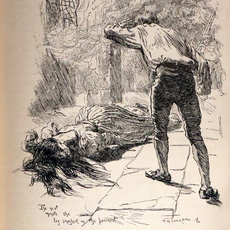 1897 Rare Book bound by Bayntun-Riviere - JANE EYRE by Charlotte Bronte. 1stED illustrated by F. H. Townsend.