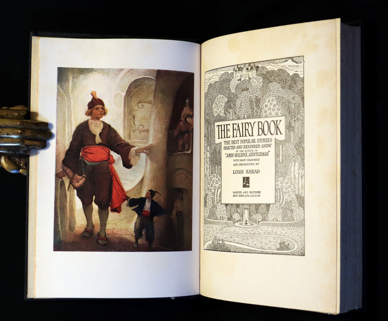 1922 Rare Book ~ THE FAIRY BOOK retold by Miss Mulock Illustrated by Louis Rhead.