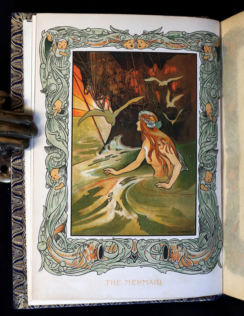 1899 Scarce 1stED bound by Bayntun Riviere - Hans Andersen's Fairy Tales illustrated by the Brothers Robinson.