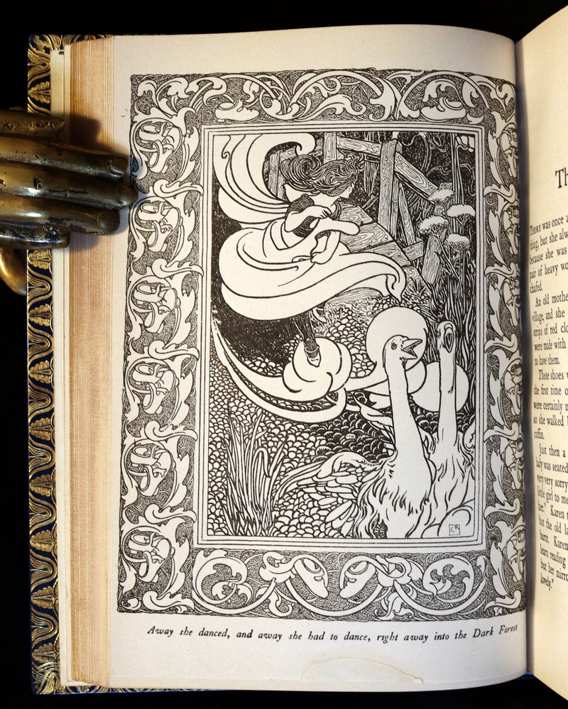 1899 Scarce 1stED bound by Bayntun Riviere - Hans Andersen's Fairy Tales illustrated by the Brothers Robinson.