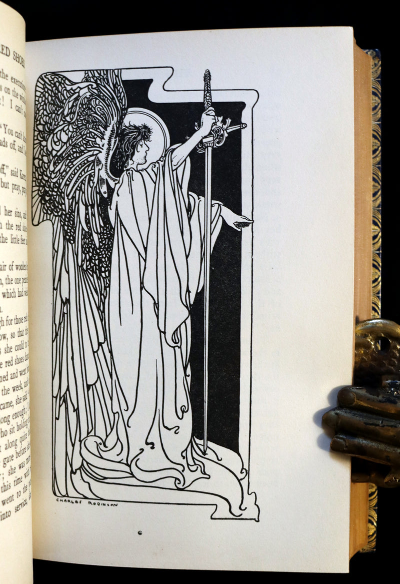 1899 Scarce 1stED bound by Bayntun Riviere - Hans Andersen's Fairy Tales illustrated by the Brothers Robinson.