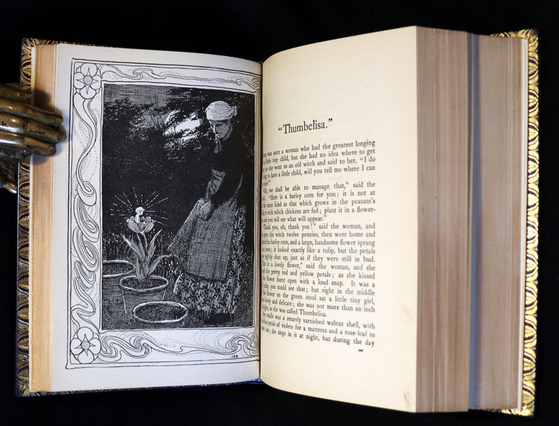 1899 Scarce 1stED bound by Bayntun Riviere - Hans Andersen's Fairy Tales illustrated by the Brothers Robinson.